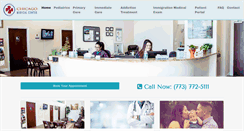 Desktop Screenshot of chicagomedicalcenter.com